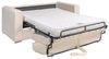 Vente-unique - LORETO Sofa SamtStoff Grau - B 223 cm95 cm x H 90 cm x L 195 cm Bild 3