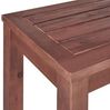 Gartenbank TUSCANIA 160 cm Holz Dunkler Holzfarbton Bild 5