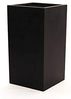 Pflanzkübel Blumenkübel Blumentopf Fiberglas Säule LxBxH 30 x 30 x 90 cm elegant schwarz matt. Bild 4
