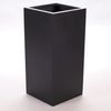 Pflanzkübel Blumenkübel Blumentopf Fiberglas Säule LxBxH 30 x 30 x 90 cm elegant schwarz matt. Bild 1