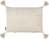 Kissen 2er Set Geometrisches Muster CRATAEGUS Baumwolle 40 x 60 cm Helles Beige Bild 5