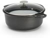 De Buyer Choc Extreme Bratentopf mit Glasdeckel 24cm induktion Bild 2