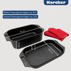 Karcher Bräter Aluguss 2in1 Induktion, Aluminiumguss, 8,7 Liter, Induktion, inkl. Deckel und Topfhandschuhen Bild 3