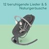 Bebeconfort Jolana, Babywippe elektrisch, 0–6 Mon (9 kg), automatische Bewegungserkennung, 12 beruhigende Lieder, 5 Naturgeräusche, verstellbare Rückenlehne, 2 Liegepositionen, Tinted Graphite Bild 5