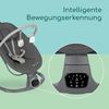 Bebeconfort Jolana, Babywippe elektrisch, 0–6 Mon (9 kg), automatische Bewegungserkennung, 12 beruhigende Lieder, 5 Naturgeräusche, verstellbare Rückenlehne, 2 Liegepositionen, Tinted Graphite Bild 3