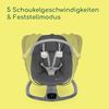 Bebeconfort Jolana, Babywippe elektrisch, 0–6 Mon (9 kg), automatische Bewegungserkennung, 12 beruhigende Lieder, 5 Naturgeräusche, verstellbare Rückenlehne, 2 Liegepositionen, Tinted Graphite Bild 4