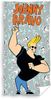 strandtuch Johnny Bravo junior 70x140 cm Baumwolle grau Bild 2