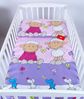 BabyLux Babybettwäsche BABYLUX Kinderbettwäsche 2 Tlg. 90 x 120 cm Bettwäsche Bettbezug Kind, 2. Lila Schaf 90x120 Bild 2