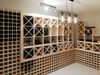 Astigarraga Kit Line Rioja Modulares Weinregal für 36 Flaschen, massives Kiefernholz, 75 x 75 x 22 cm Bild 2