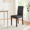 Esszimmerstuhl Hamburg 4er Set Textil Schwarz [en. casa] Bild 4