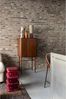 Dutchbone Beistelltisch Retro Hocker Couchtisch Stubby 70's Metall Bild 2
