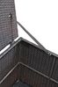 CLP Polyrattan Auflagenbox,schwarz Large Bild 5