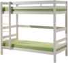 Vipack 'Pino' hohes Etagenbett 90x200 cm, weiß, Kiefer massiv