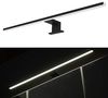 Spiegelschrank Bad 100 cm mit LED Beleuchtung BOLOGNA-56 in anthrazit mit Artisan Eiche Nb, B/H/T: ca. 100/80/25 cm Bild 3