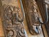 Wandhaken geschnitzt aus Altholz Bild 2