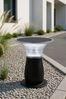 Arnusa LED Solarleuchte Solarlampe Wegeleuchte Sockelleuchte 29 cm Gartenlampe Außenleuchte, Duo Farbeinstellung, LED fest integriert, Kaltweiß, Warmweiß, Duo Color Bild 2