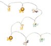 Lights4fun LED-Lichterkette 12er Safari Lichterkette Kinderzimmer Bild 3
