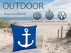 heimtexland Dekokissen Outdoorkissen Garten Deko Outdoor Kissen Maritim, schmutz- und wasserabweisend Bild 2