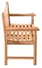 Gartenbank Sitzbank mit Rückenlehne 2-Sitzer 150 Teak Bild 4