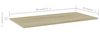 vidaXL Bücherregal-Bretter 4 Stk. Sonoma-Eiche 80x20x1,5 cm 805304 Bild 2