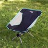 AKTIVE Camping-Klappstuhl, sehr kompakt, Stahl und Polyester, max. 110 kg, 58 x 36 x 66 cm, bequem und langlebig, rutschfest, mit Tragetasche, vielseitig einsetzbar, langlebig, Outdoor-Stühle (63047) Bild 2