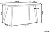 Gartentisch Glas Grau MILETO Bild 3