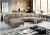 Ecksofa (B/H/T: 361x87x202 cm) in Braun-beige Bild 2