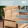 Gartenbank Derby Teak stapelbar Bild 5