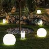6er Set LED Solar Steckleuchten aus Edelstahl und Kunststoff Bild 2
