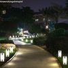 6er Set LED Solar Steckleuchten aus Edelstahl und Kunststoff Bild 5
