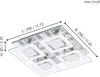 Eglo 94226 LED Deckenleuchte ALMANA chrom, 29x29 cm GU10 max. 4X3W Bild 4