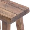 DESIGN DELIGHTS Hocker SITZHOCKER "RUSTIC", 41 cm, Braun, Holz massiv, Holz Hocker Bild 5