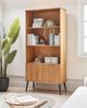 Bücherschrank TIMMINS Holz Heller Holzfarbton Bild 2