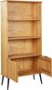Bücherschrank TIMMINS Holz Heller Holzfarbton Bild 5