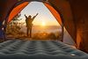 Avenli Camping Luftmatratze / Luftbett 191 x 137 x 22 cm mit eingebauter Fußpumpe Bild 3