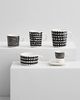 Marimekko Tasse Becher Oiva-Räsymatto Schwarz-Weiß (Groß) Bild 4