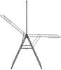 Brabantia | HangOn Wäscheständer schwarz mit Kleiderstange 25 m Bild 5