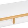 Regal Alamo aus MDF Holz in Weiß und Natur Bild 2