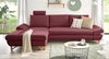 Ecksofa Skalm in bordeaux 284 cm Bild 2