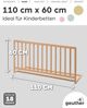 Geuther Bettschutzgitter Bettschutzgitter „Lissi“ – 60 cm hoch, 110 cm lang, auch für Boxspringbetten geeignet Bild 3