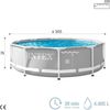 Intex 'Prism Frame 305x76 cm' Pool, 4485 Liter, kreisförmig Bild 4