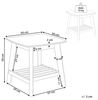 Couchtisch TULARE Heller Holzfarbton Bild 3