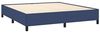 vidaXL Boxspringbett mit Matratze Blau 180x200 cm Stoff 3141959 Bild 4