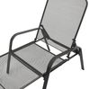 DEGAMO Gartenliege CLASSIC, verstellbar, Streckmetall anthrazit, mit Armlehnen Bild 4