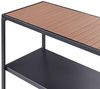 Outdoor-Kücheninsel AVETRANA Schwarz Metall Bild 5