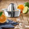 WMF Gourmet Zitronenpresse Edelstahl 13cm, Zitruspresse manuell, Cromargan Edelstahl mattiert, für Zitronen, Limetten, Apfelsinnen, Orange, Grapfruit Bild 5