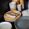 Koziol Becher 4er-Set Connect Cup S, stapelbare Trinkbecher, Kunststoff-Holz-Mix, Nature Ash Grey, 190 ml, 7141701 Bild 5