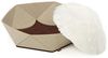 Canadian Cat Company Tierbett Katzenbett Zoey aus Filz, braun/beige, Filzkorb, Haustierbett für Katzen, ca. 65 x 65 x 16 cm Bild 4