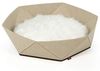 Canadian Cat Company Tierbett Katzenbett Zoey aus Filz, braun/beige, Filzkorb, Haustierbett für Katzen, ca. 65 x 65 x 16 cm Bild 2