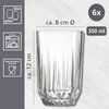 Ritzenhoff & Breker Longdrinkglas Palace, 6-tlg, Glas, 6er Set, je 350 ml Bild 2